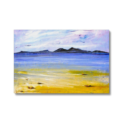 Camusdarach Beach Arisaig Eco Canvas | Scottish Art Gifts