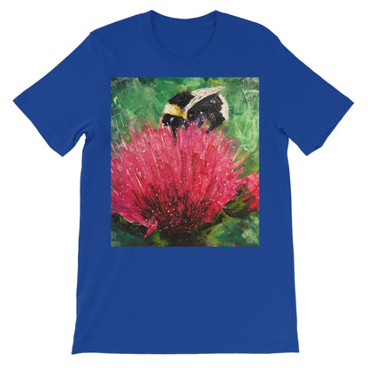 The Thistle & The Bee Unisex Short Sleeve T-Shirt | Scottish Art Gifts