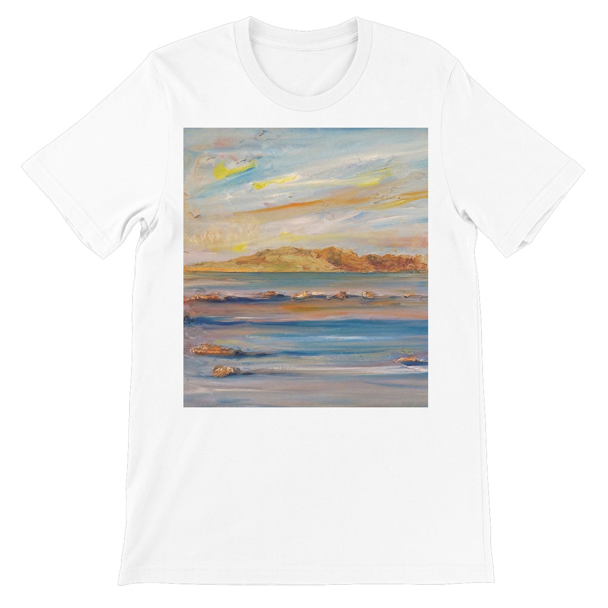 Tiree Dawn Unisex Short Sleeve T-Shirt | Scottish Art Gifts