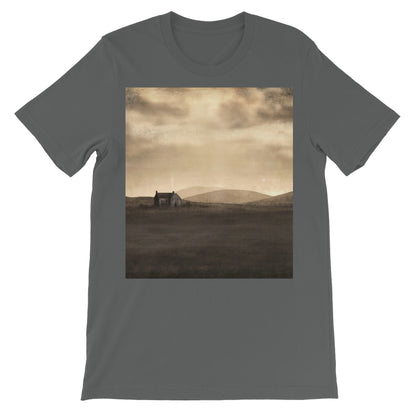 A Moonlit Croft Unisex Short Sleeve T-Shirt | Scottish Art Gifts