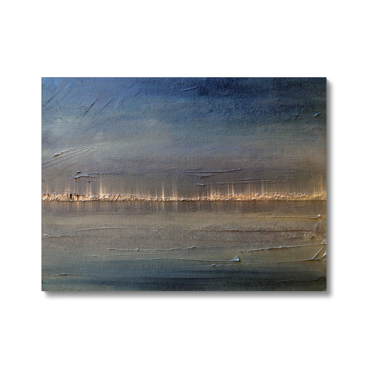 Distant Lights Lake Ontario Painting | Canvas From Scotland