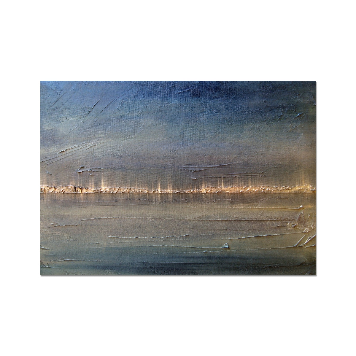 Distant Lights Lake Ontario Painting | Fine Art Prints From Scotland