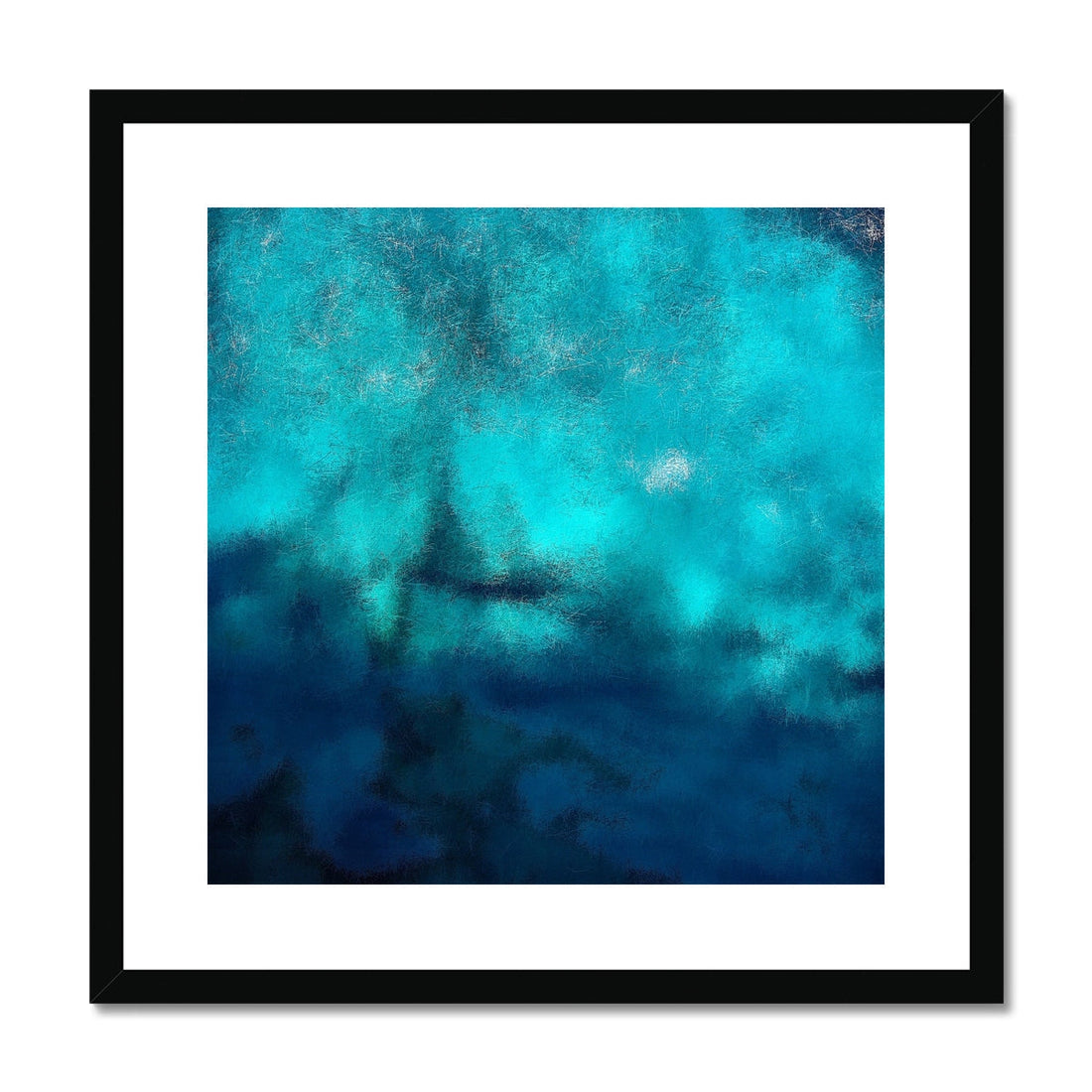 Diving Off Kos Greece Painting | Framed &amp; Mounted Prints From Scotland