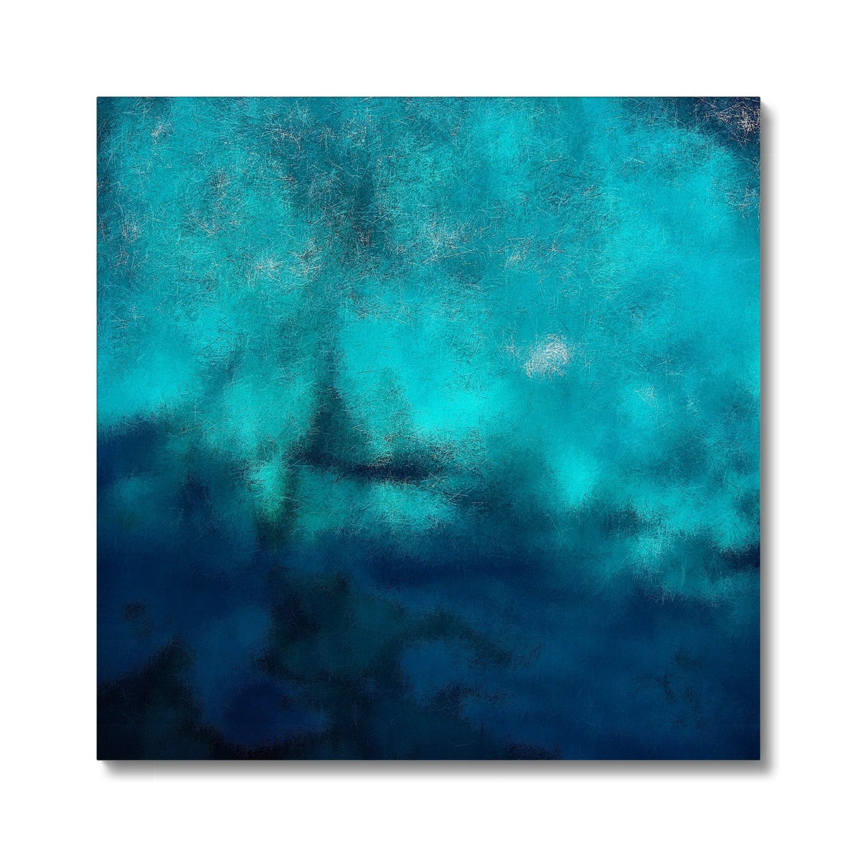 Diving Off Kos Greece Painting | Canvas From Scotland