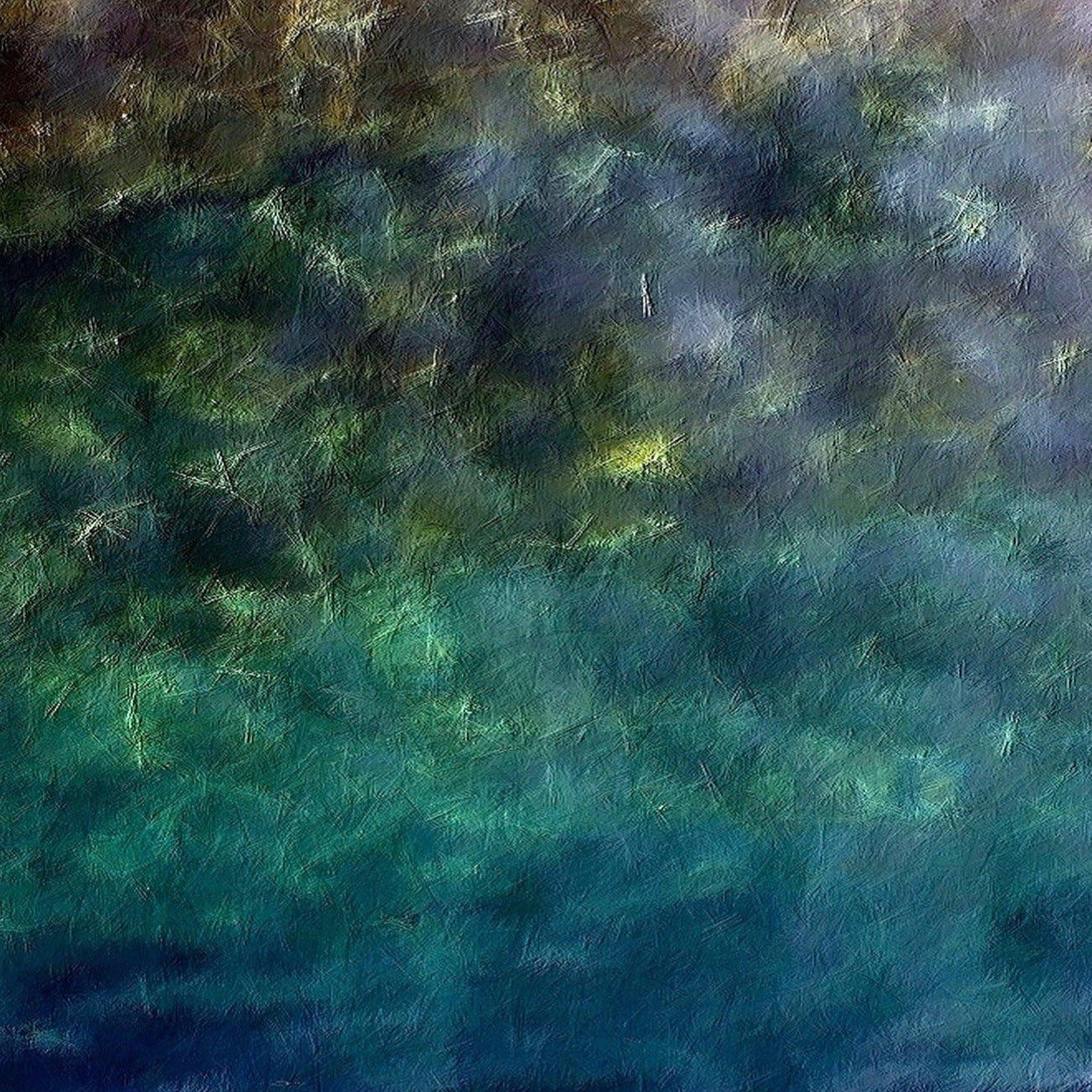 Diving Off Porto Venere Italy Scottish Landscape Painting