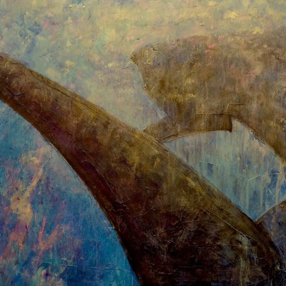 Diving With Sharks - Scottish Art Prints - Nature Gallery Scotland