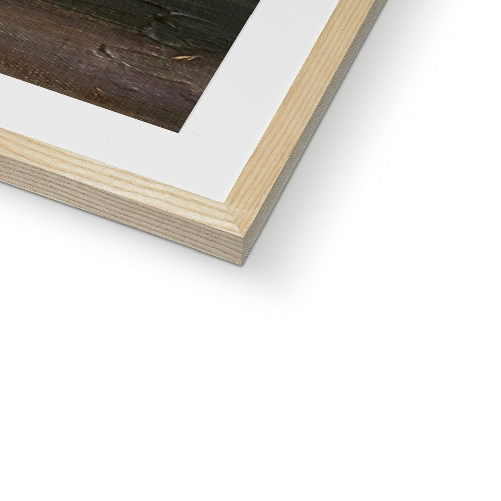 Dubh Ridge Moonlight Framed & Mounted Print.