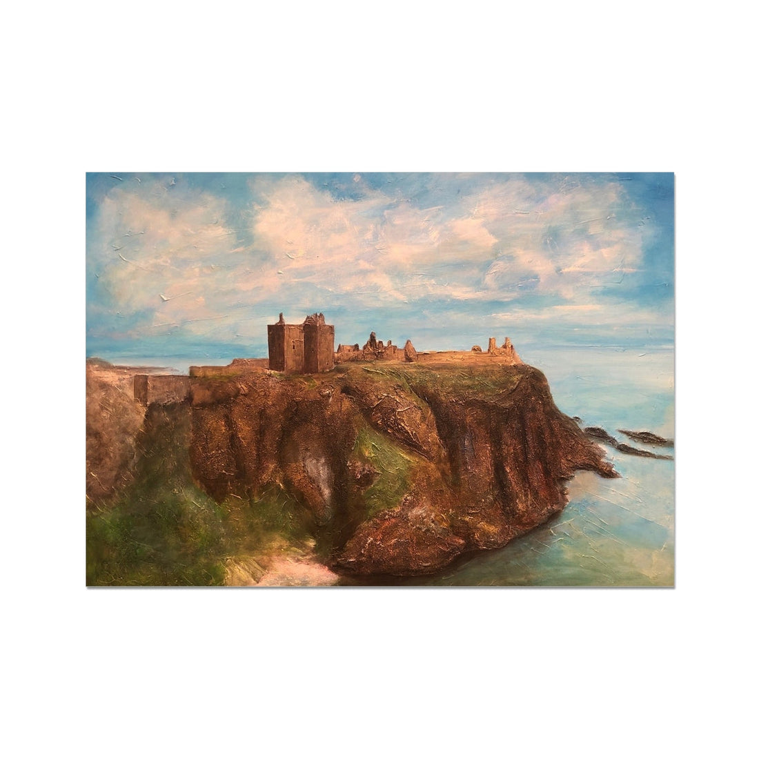 Dunnottar Castle Prints | Historic &amp; Iconic Scotland Art Gallery | Paintings, Prints, Homeware and Art Gifts From Scotland By Scottish Artist Kevin Hunter