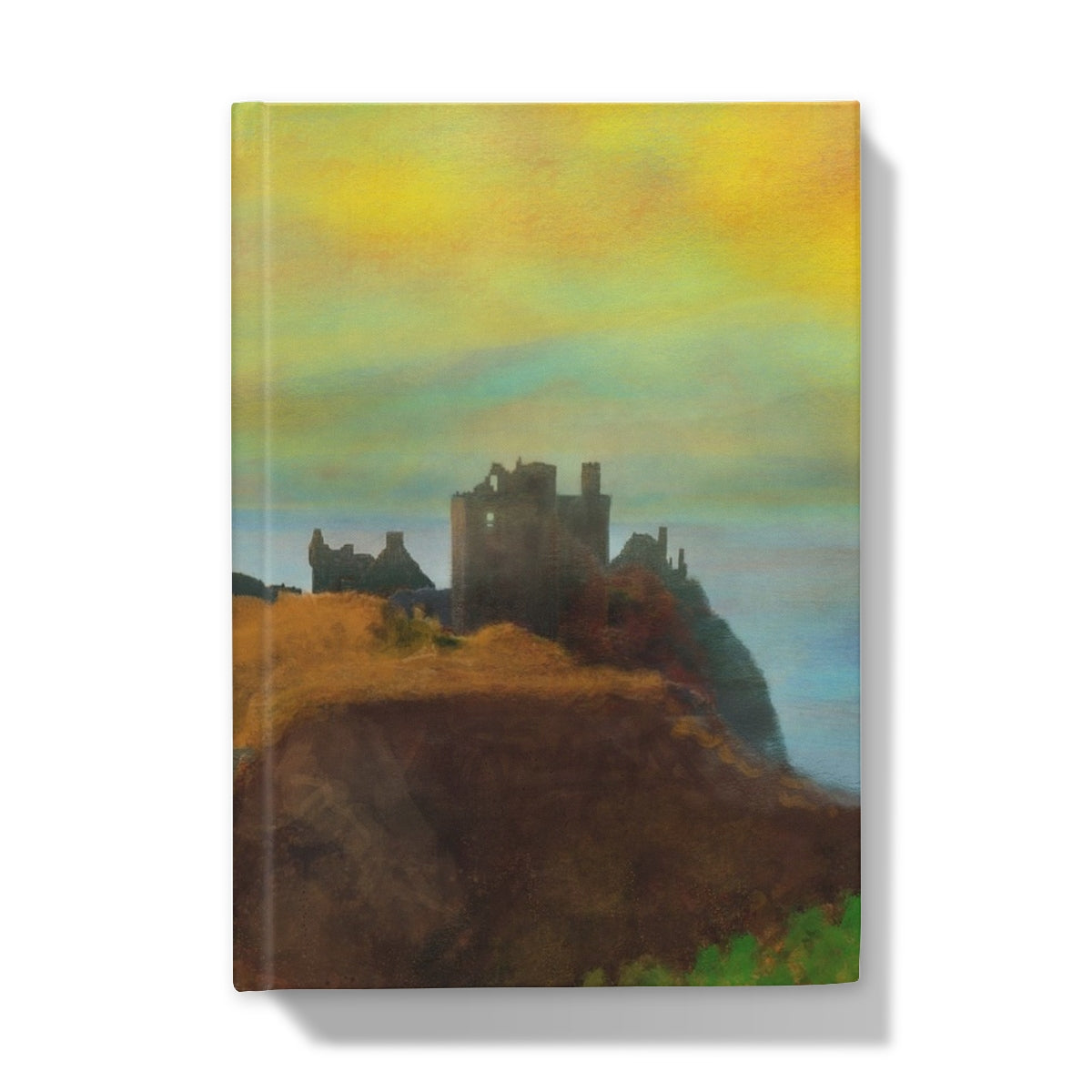 Dunnottar Castle Dusk Art Gifts Hardback Journal