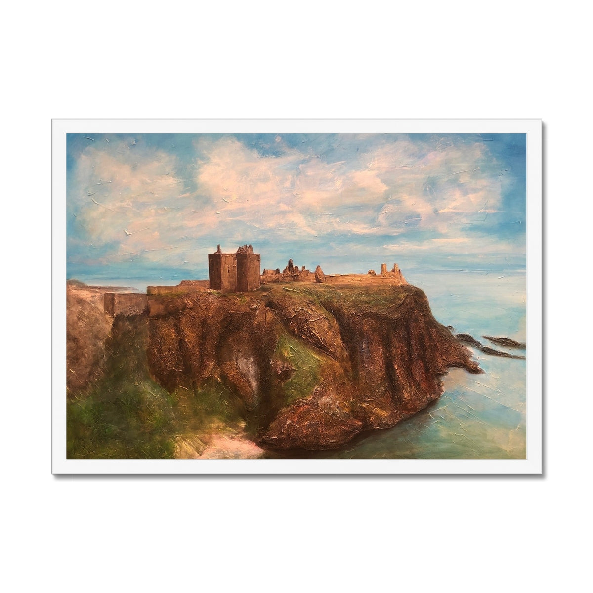 Dunnottar Castle Painting | Framed Prints From Scotland