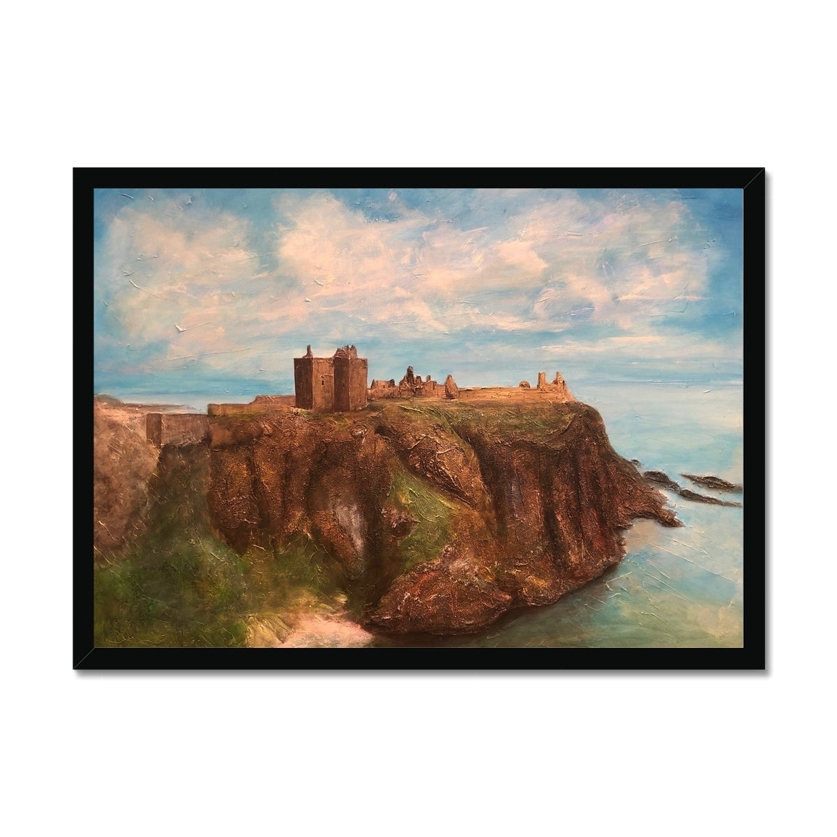 Dunnottar Castle Painting | Framed Prints From Scotland