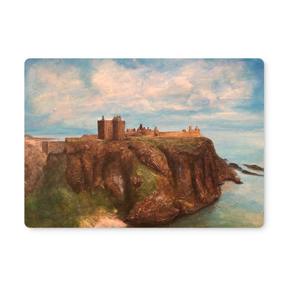 Dunnottar Castle | Scottish Art Gifts | Placemat | Historic &amp; Iconic Scotland Art Gallery | Paintings, Prints, Homeware and Art Gifts From Scotland By Scottish Artist Kevin Hunter