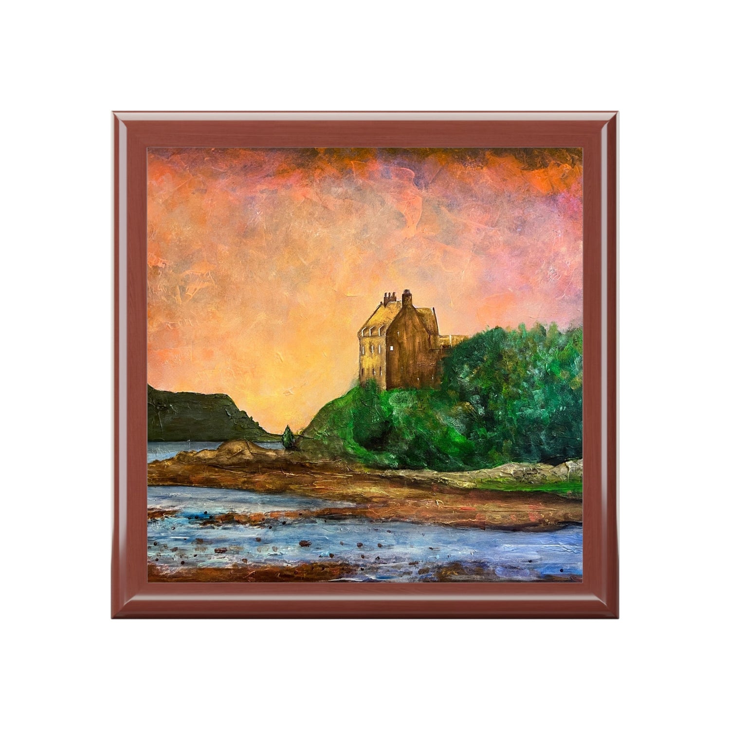 Duntrune Castle | Art Jewellery Box | Scotland-Historic &amp; Iconic Scotland Art Gallery