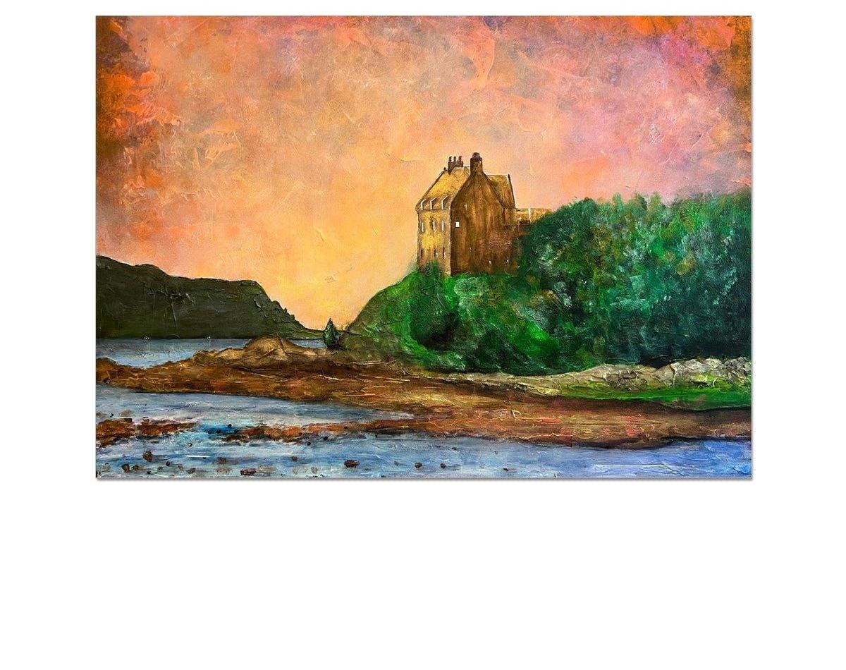 Duntrune Castle-art-painting-scotland