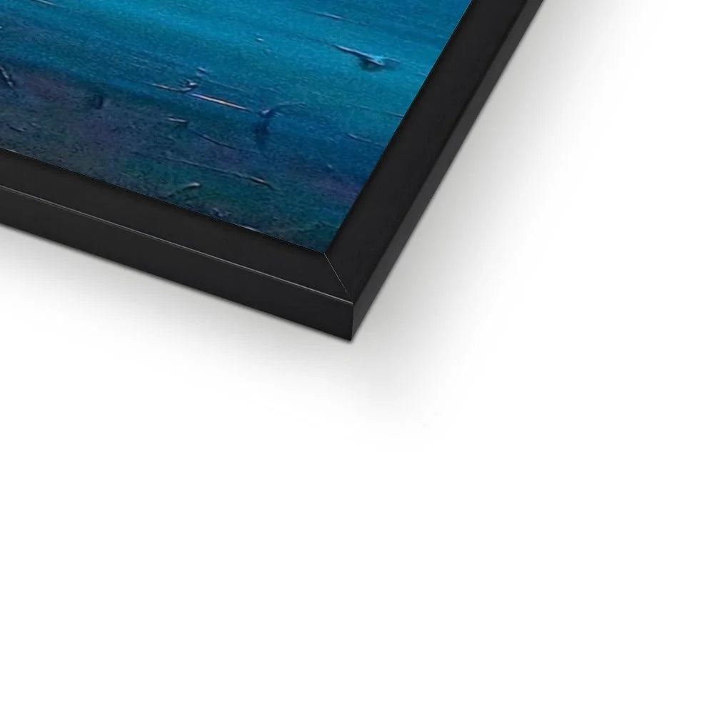 Dusk Over Gourock Framed Print - River Clyde Art Gallery Scotland Worldwide Shipping Scottish Artist Fine Prints and Paintings Collection