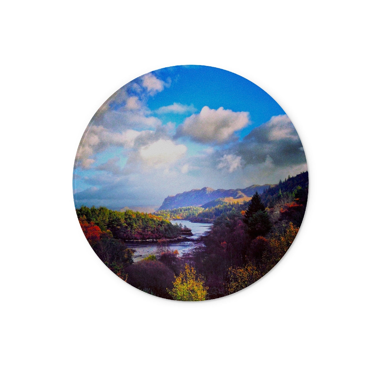 Plockton Glass Chopping Board | Scottish Art Gifts