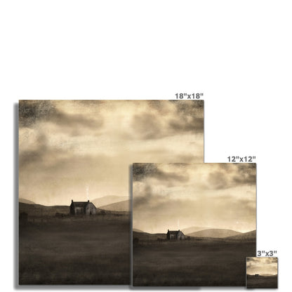 A Moonlit Croft C-Type Print | Scottish Art Gifts