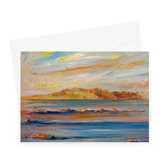 Tiree Dawn Greeting Card | Scottish Art Gifts