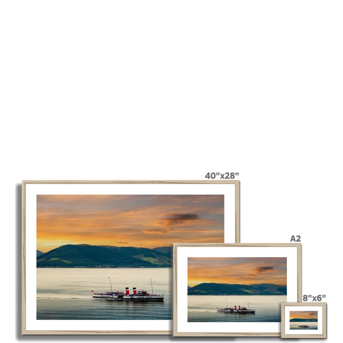 The Waverley Scottish Landscape Photography | Framed & Mounted Print