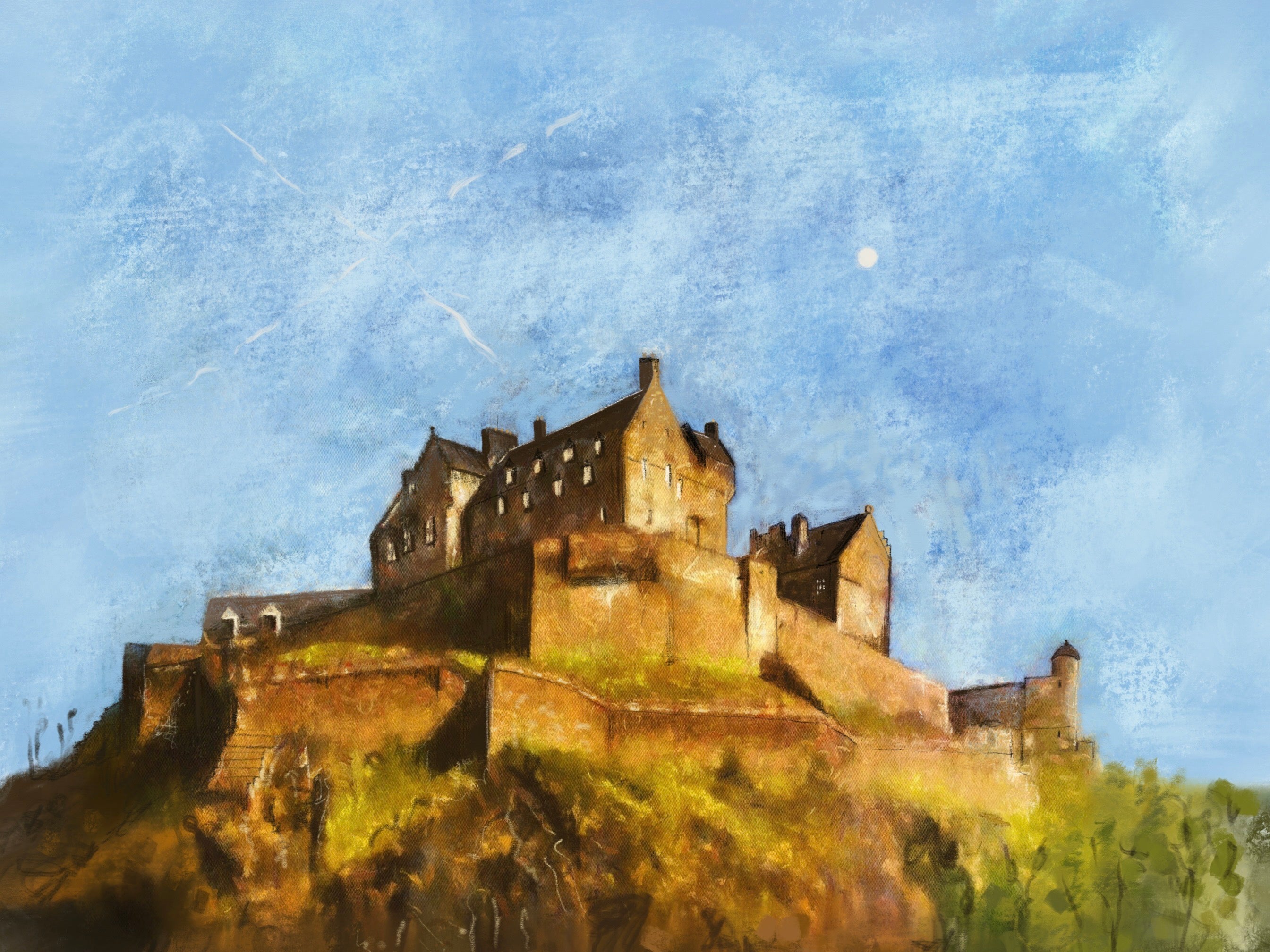 Edinburgh Castle Art Prints