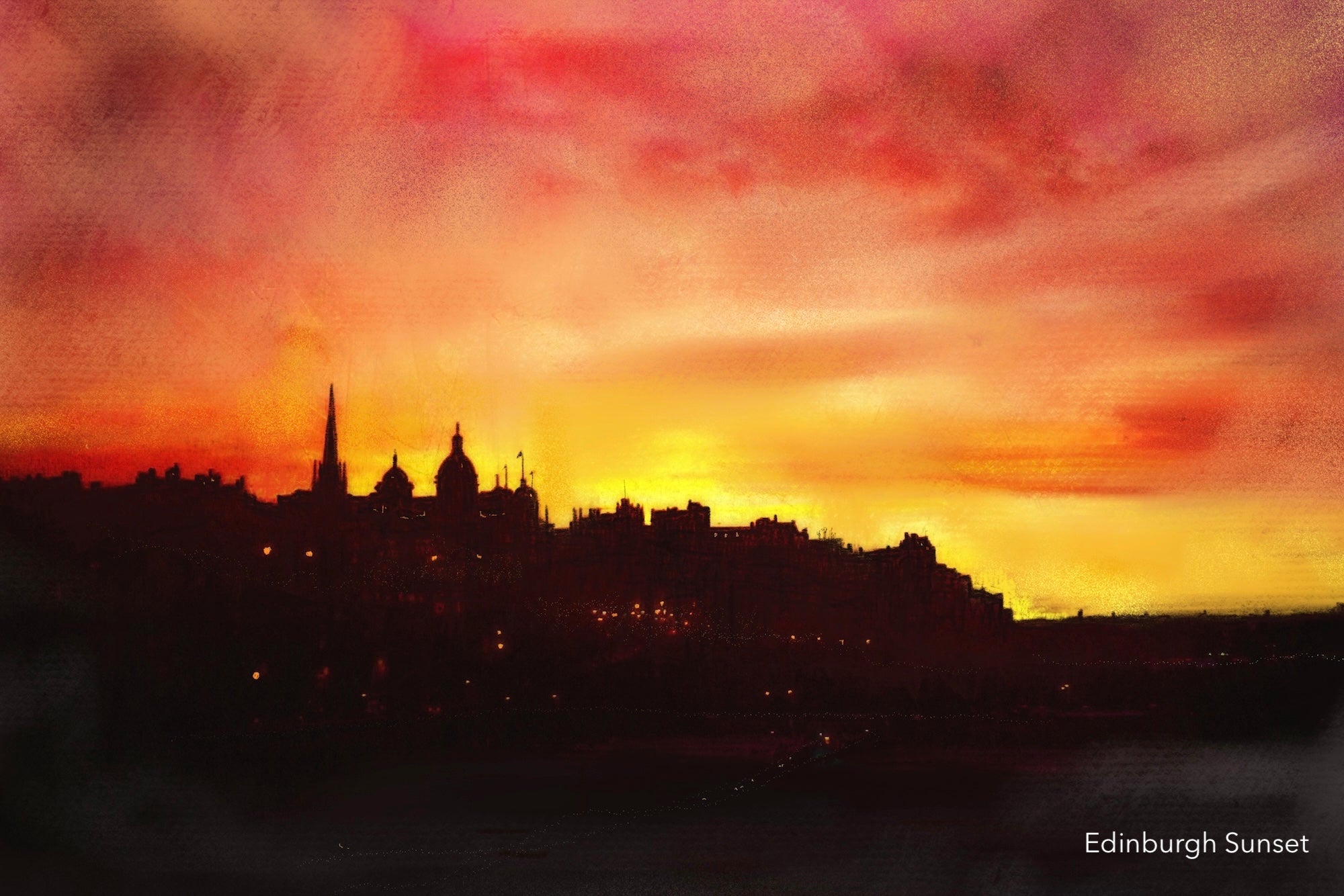 Edinburgh Landscape Canvas Art Prints From Scotland-Edinburgh &amp; Glasgow Art Gallery