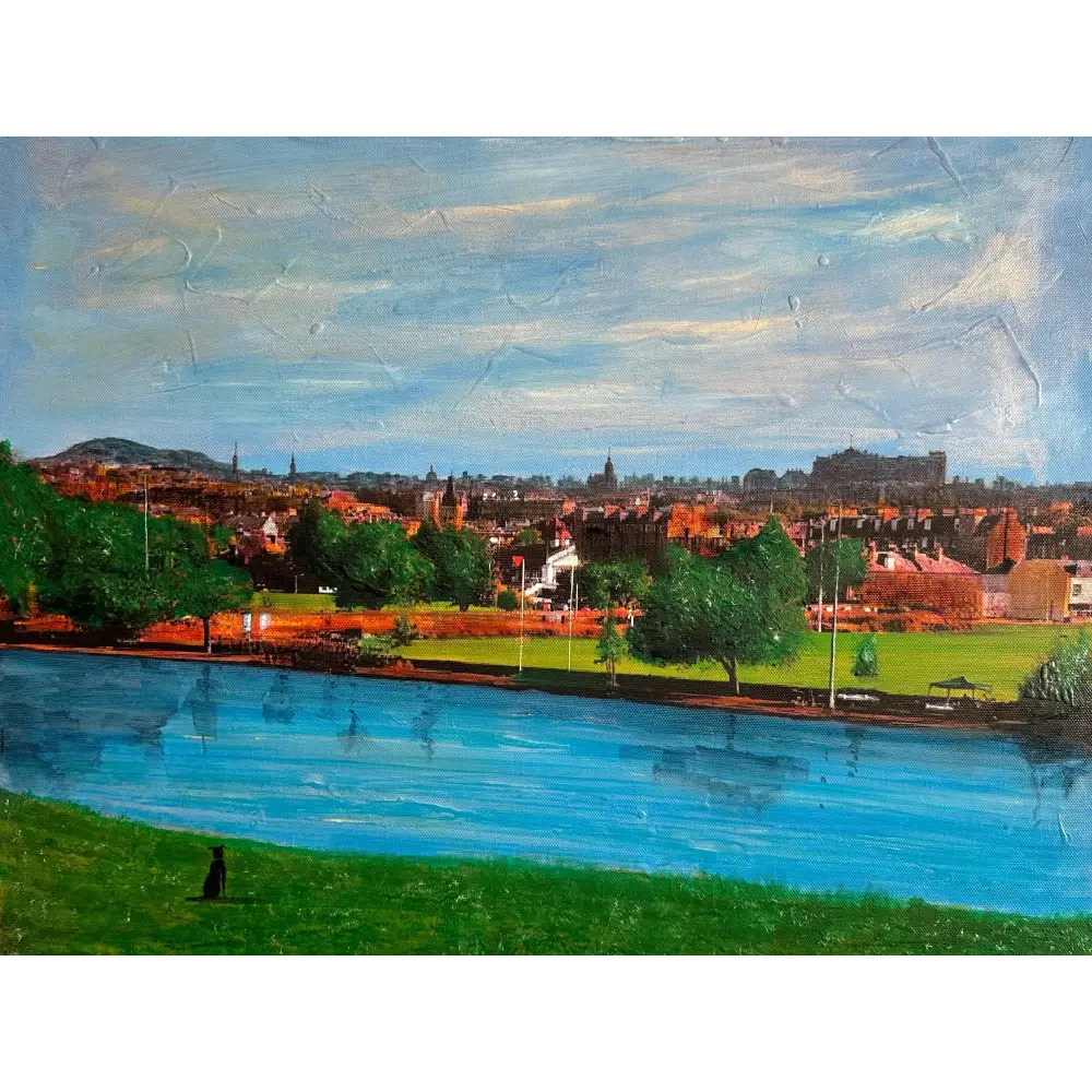 Edinburgh From Inverleith - Scottish Art Prints - & Glasgow Gallery Scotland