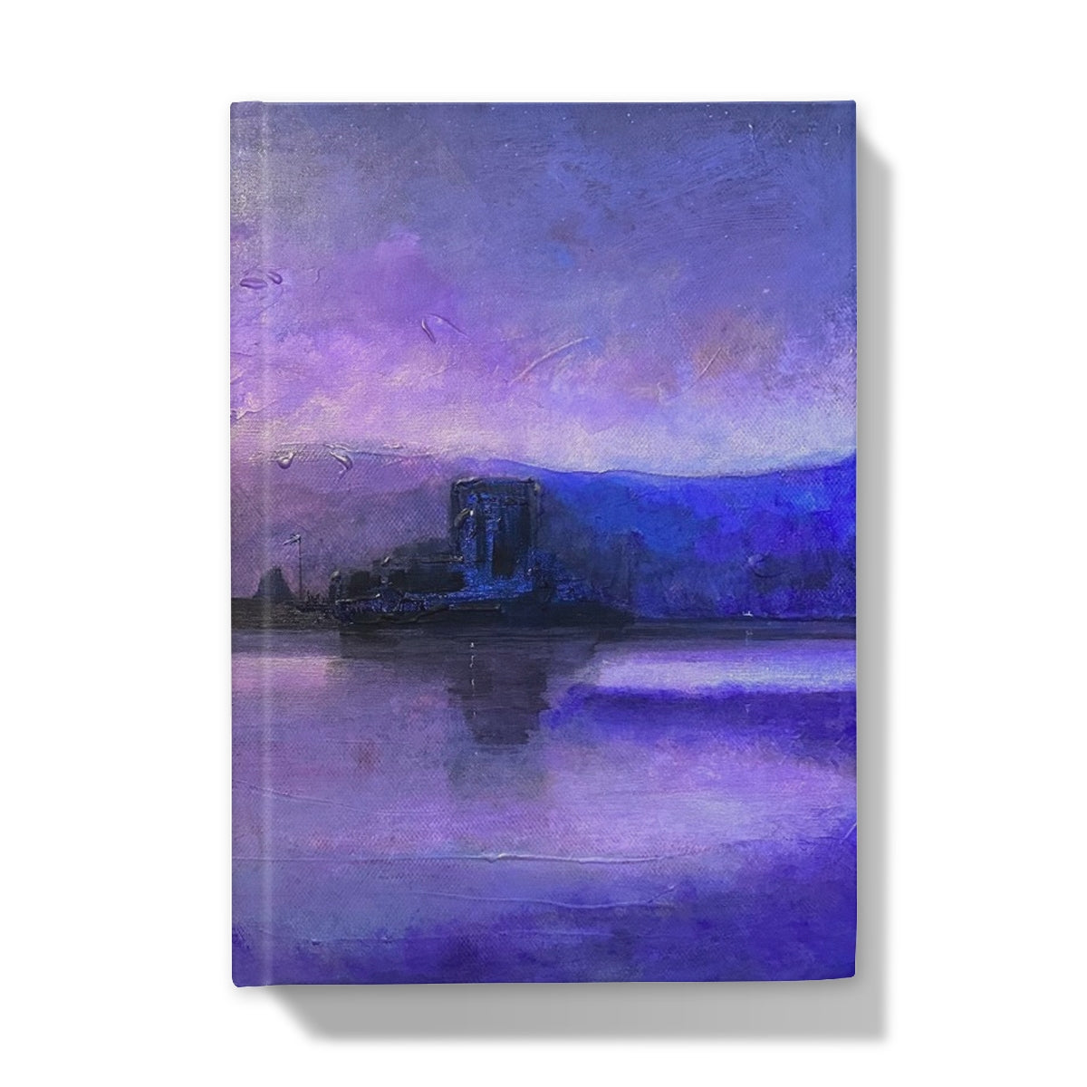 Eilean Donan Castle Moonset Art Gifts Hardback Journal