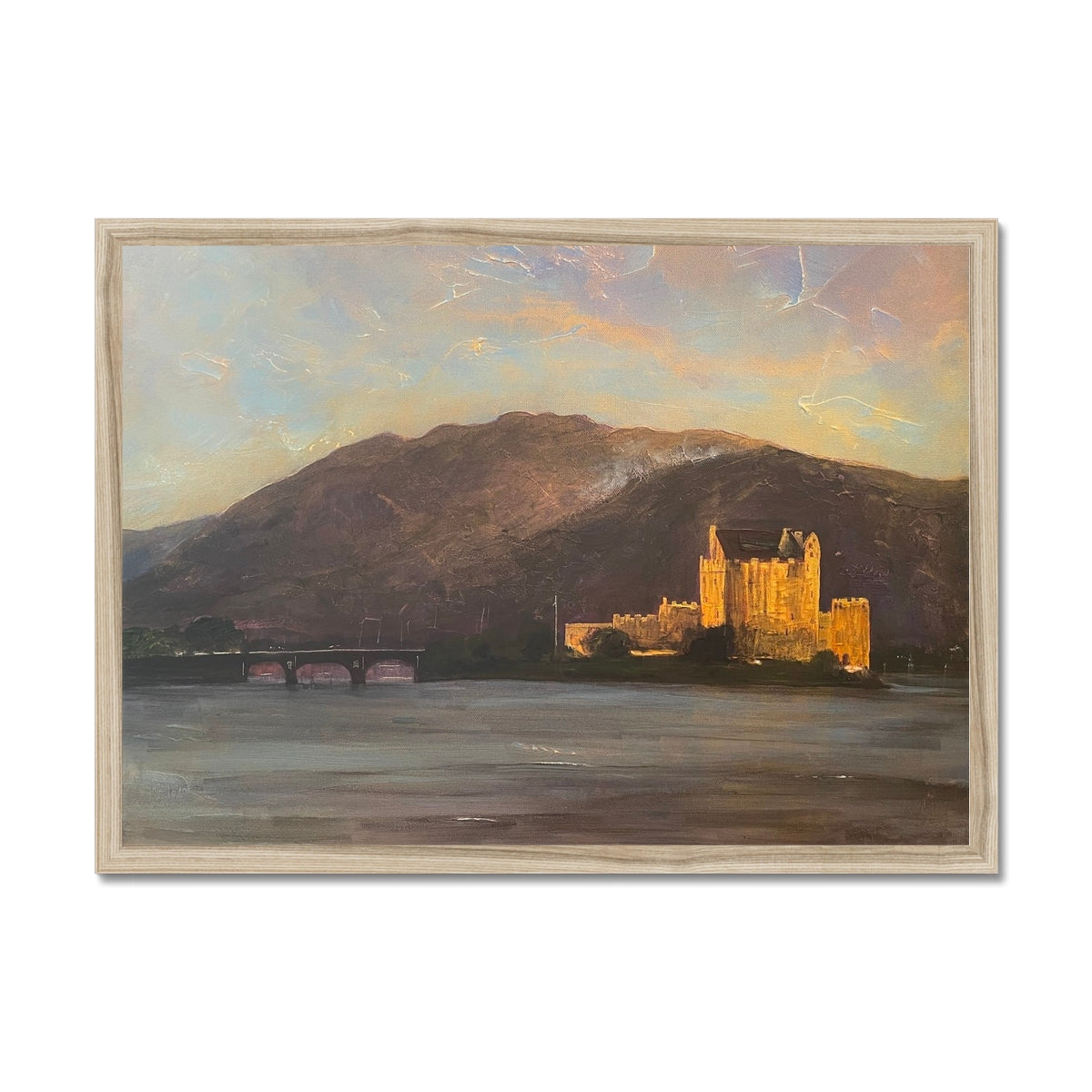 Eilean Donan Castle Painting | Framed Prints From Scotland