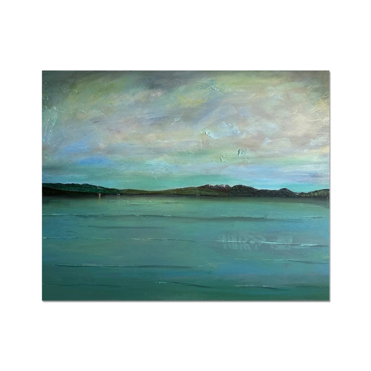 An Emerald Loch Lomond Artist Proof Collector Print - Lochs & Mountains Art Gallery Scotland Worldwide Shipping Scottish and Paintings