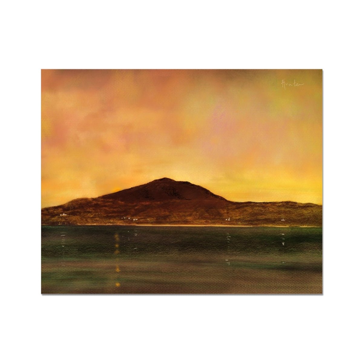 Eriskay Dusk Painting | Artist Proof Collector Prints From Scotland