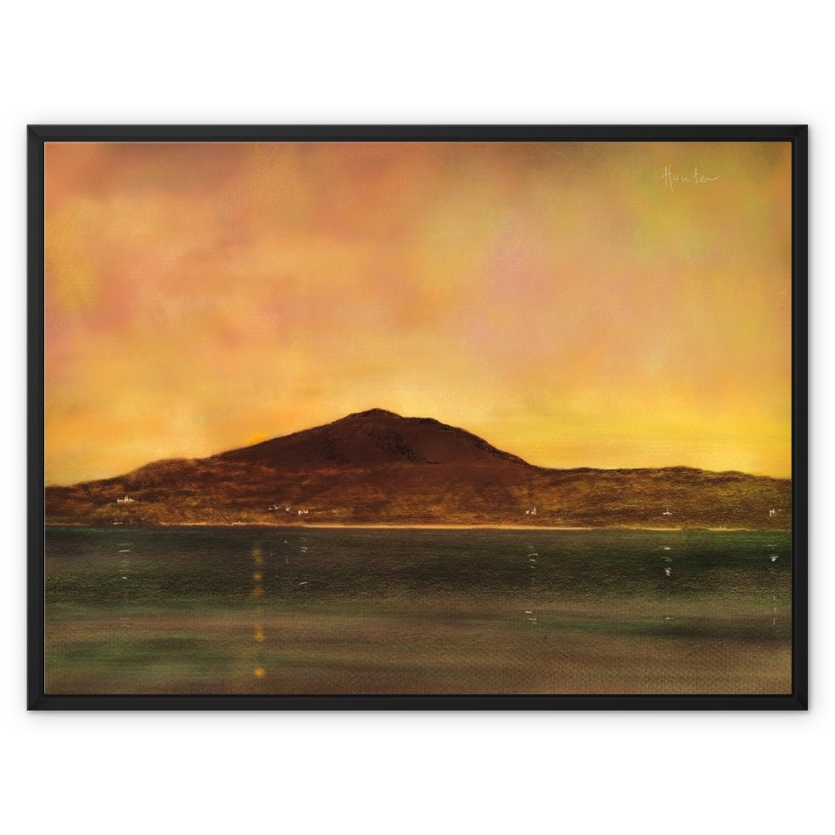 Eriskay Dusk Painting | Framed Canvas Prints From Scotland