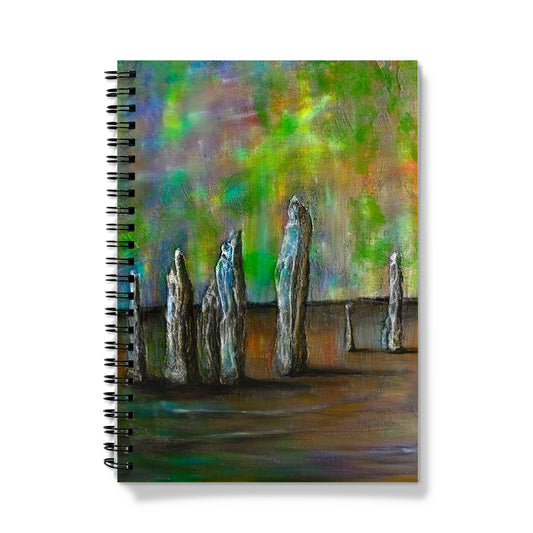 Callanish Northern Lights Lewis Notebook | Scottish Art Gifts