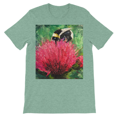 The Thistle & The Bee Unisex Short Sleeve T-Shirt | Scottish Art Gifts