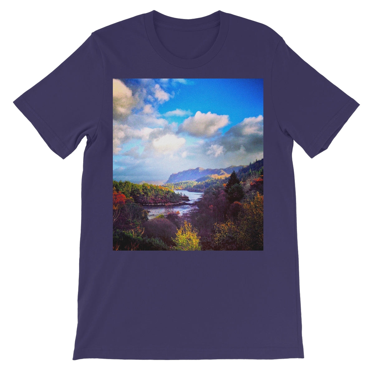 Plockton Unisex Short Sleeve T-Shirt | Scottish Art Gifts