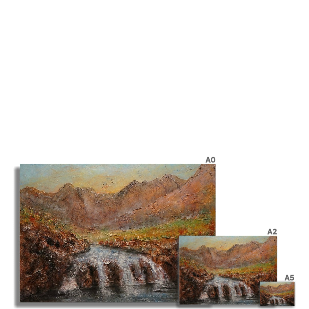 Fairy Pools Dawn Fine Art Print.