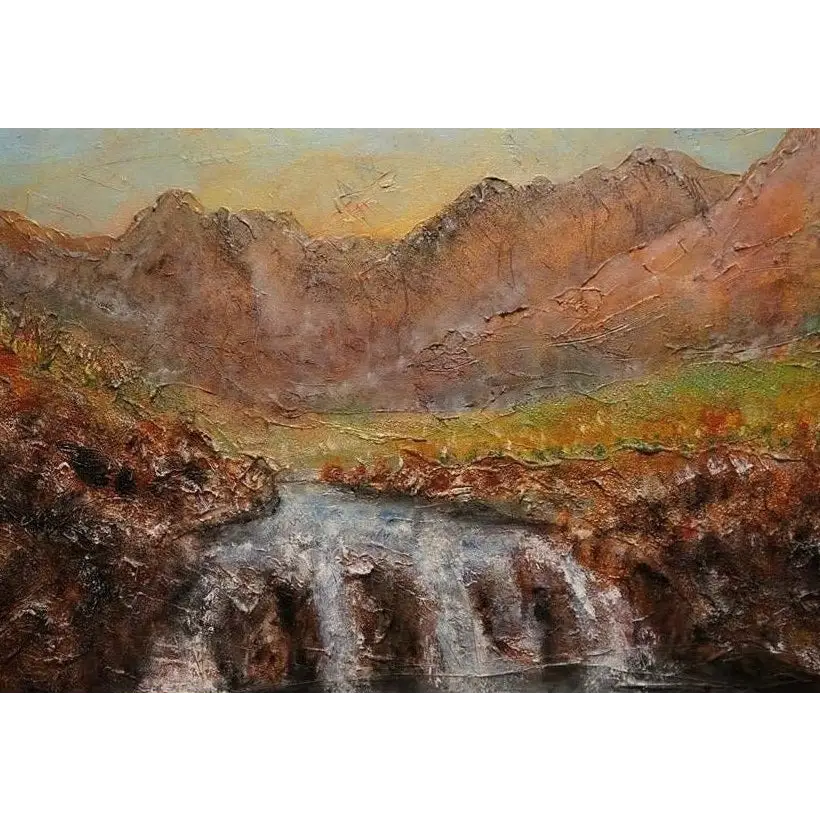 Fairy Pools Dawn - Scottish Art Prints - Skye Gallery Scotland