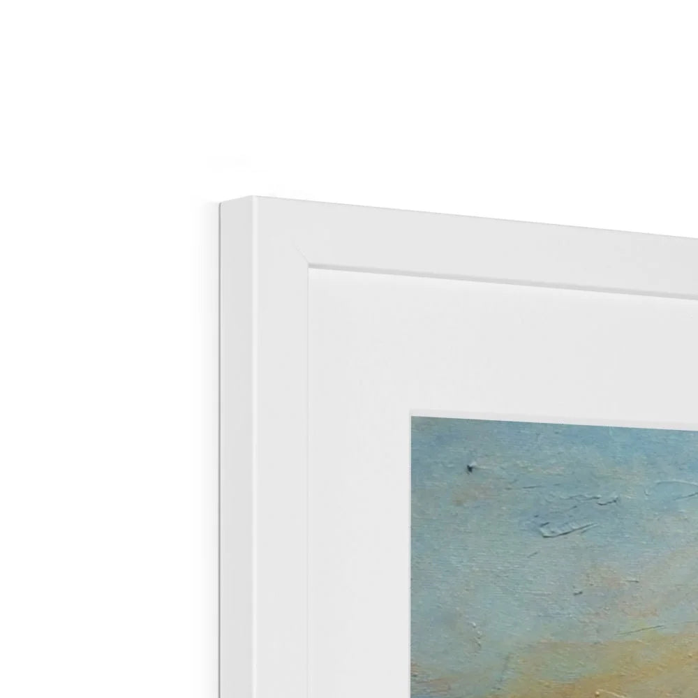 Fairy Pools Skye Dawn Framed & Mounted Print - Art Gallery Scotland Worldwide Shipping Scottish Landscape Paintings and Prints by Artist