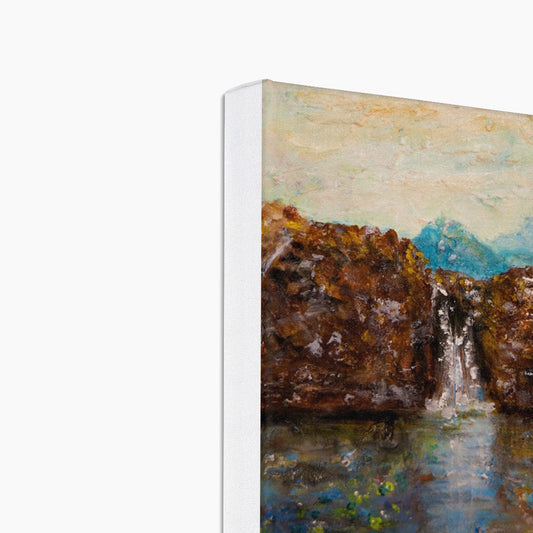 Fairy Pools Skye Eco Art Canvas Print | Scottish Art Gifts