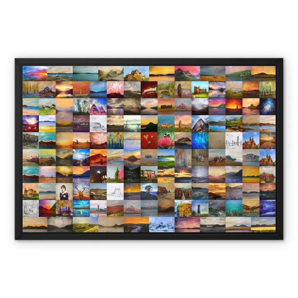 Framed Canvas Prints Picture Frame Wall Art