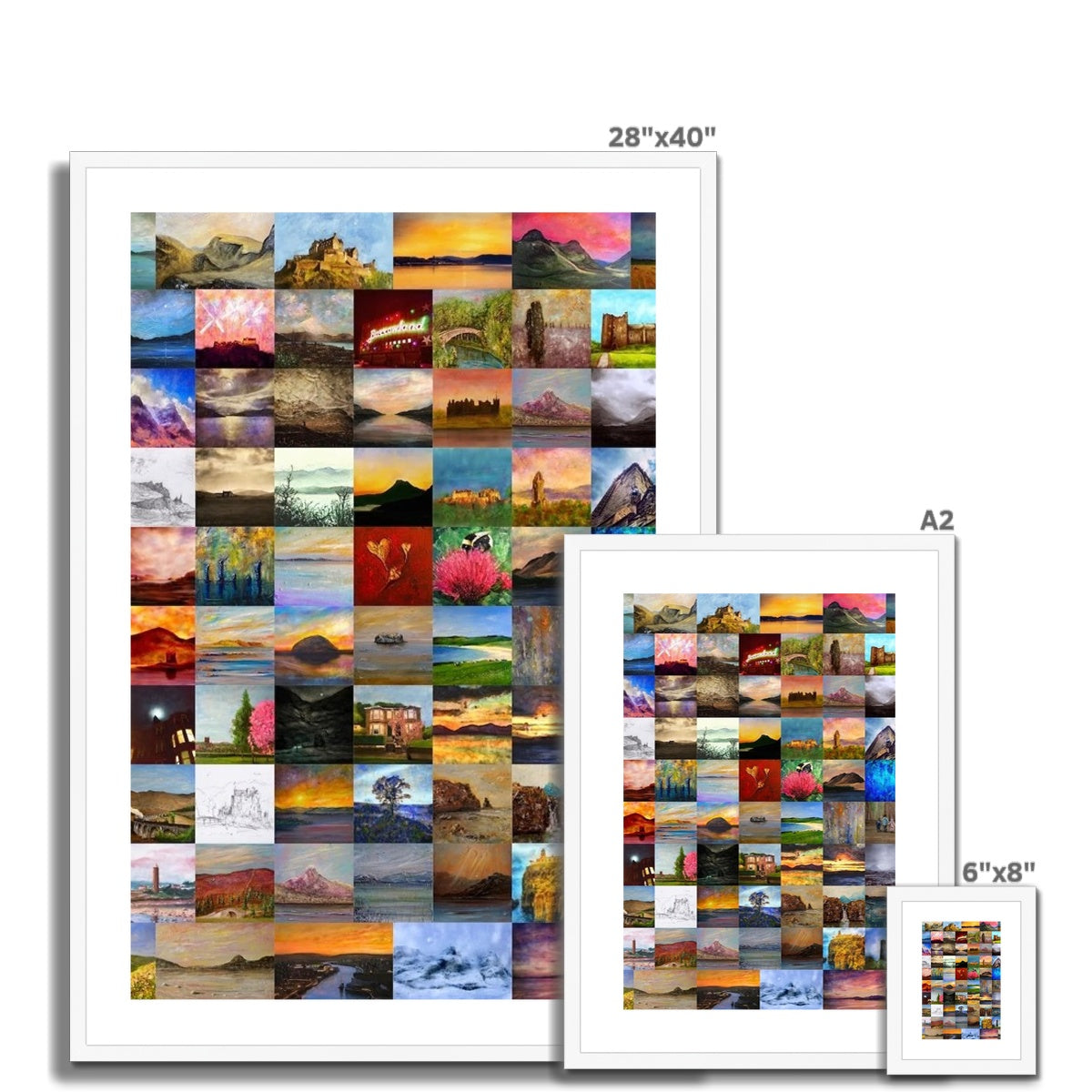 Framed & Mounted Prints.
