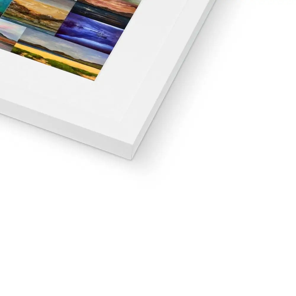 Wood Framed Print with Satin Finish