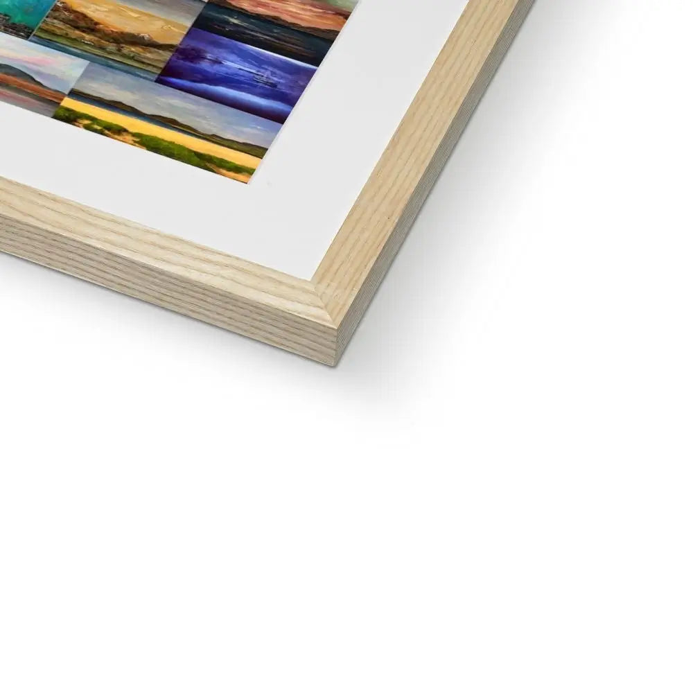 Wood Framed Print with Satin Finish