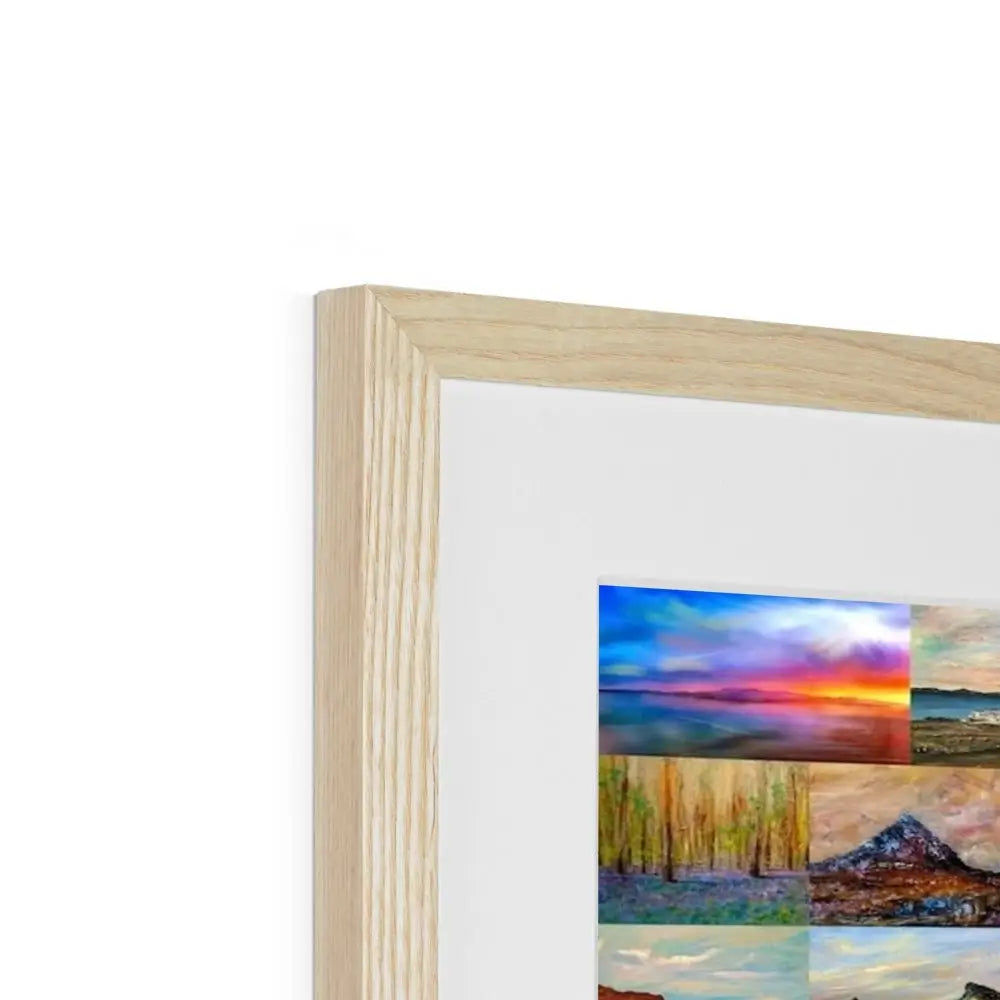 Wood Framed Print with Satin Finish