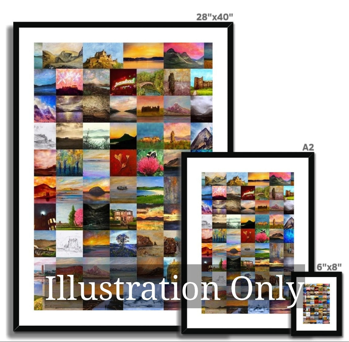 Framed & Mounted Prints.