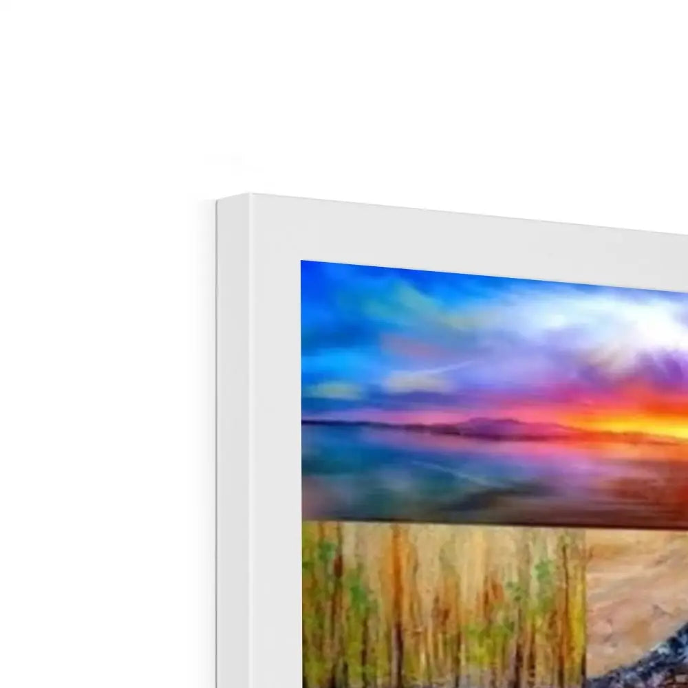 Wood Framed Print with Satin Finish