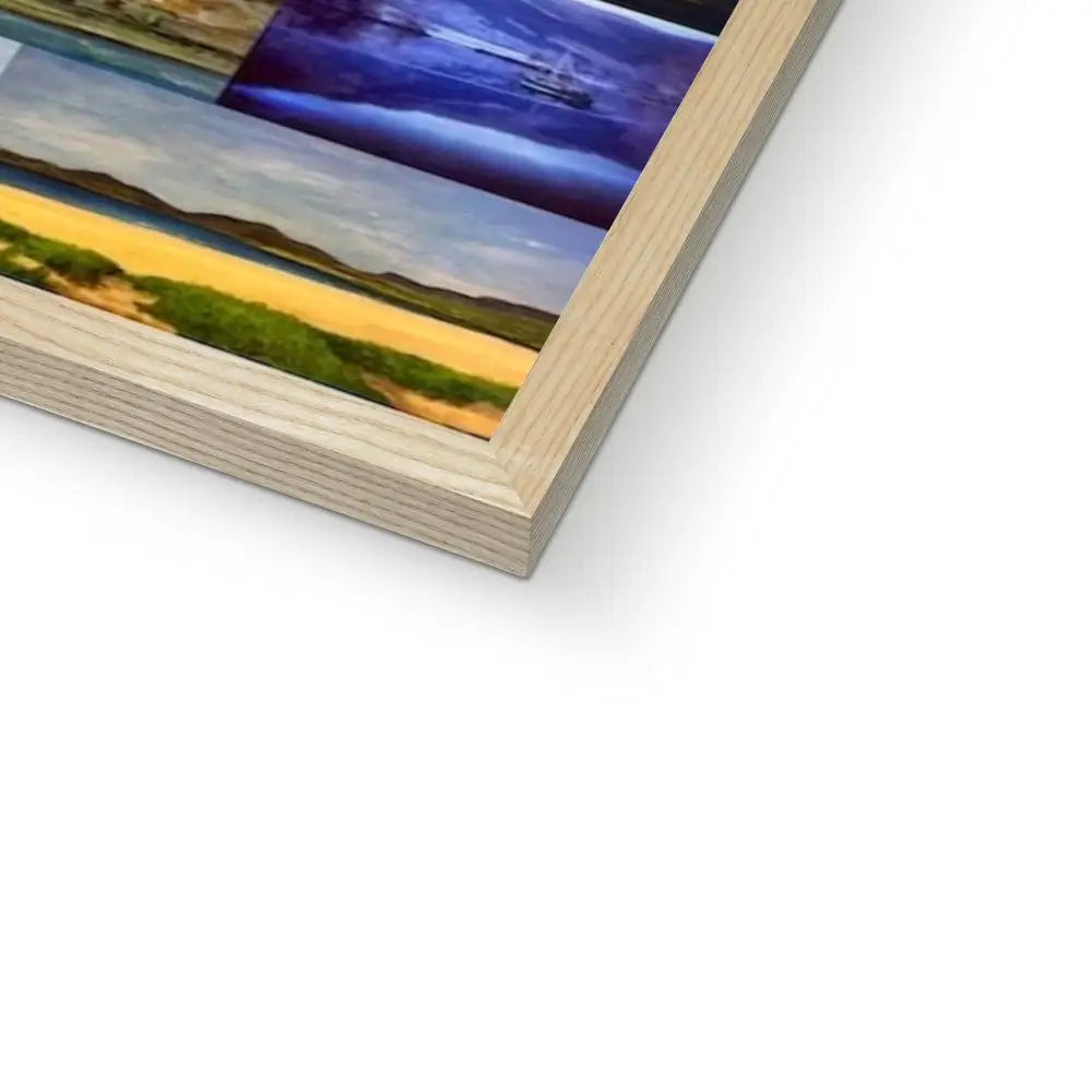 Wood Framed Print with Satin Finish