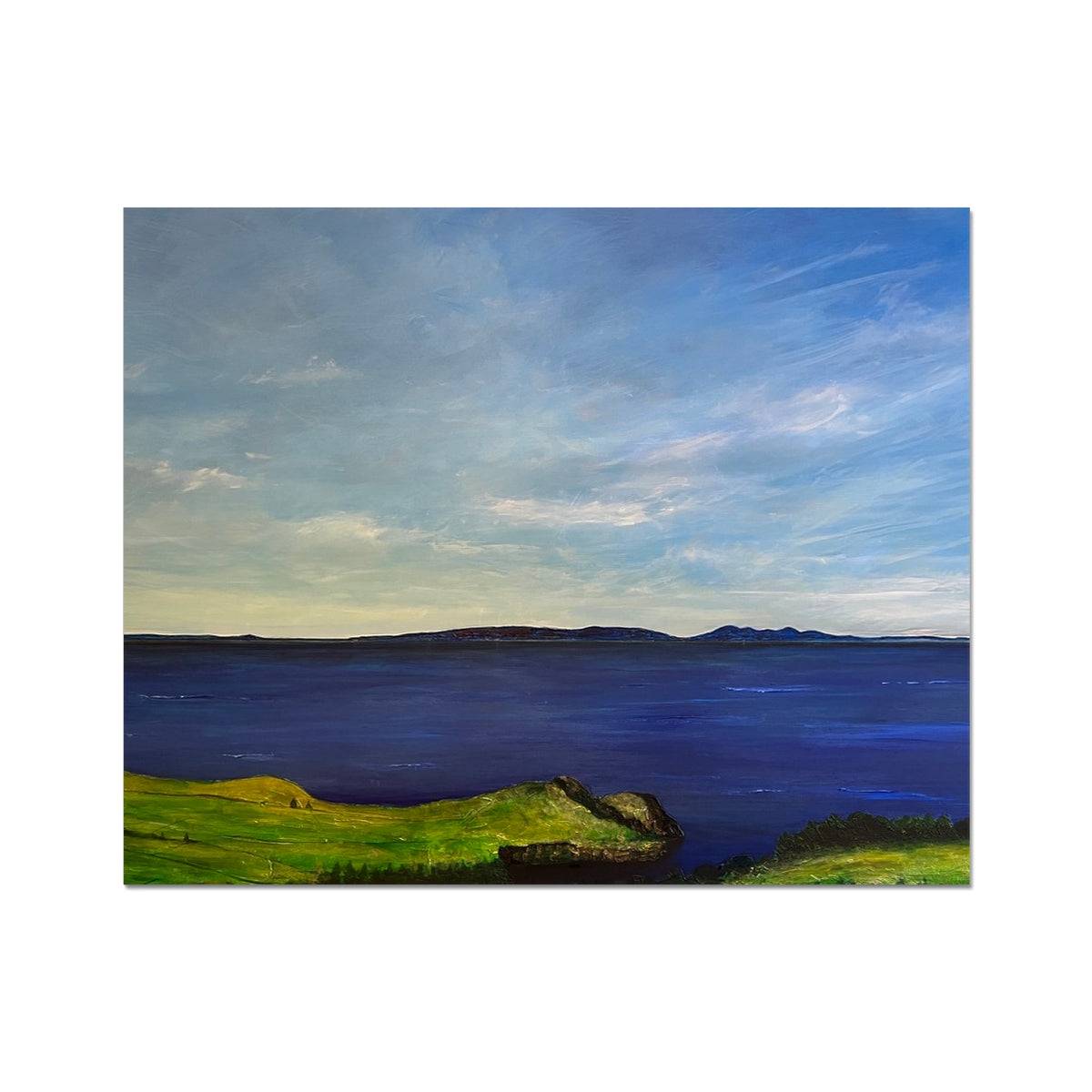 From Ireland To Scotland Painting | Artist Proof Collector Prints From Scotland