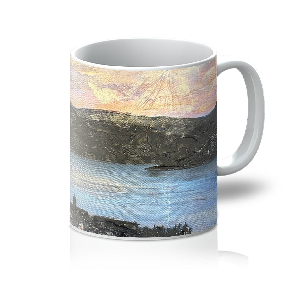 From Lyle Hill Art Gifts Mug | River Clyde Art Gallery | Paintings, Prints, Homeware and Art Gifts From Scotland By Scottish Artist Kevin Hunter