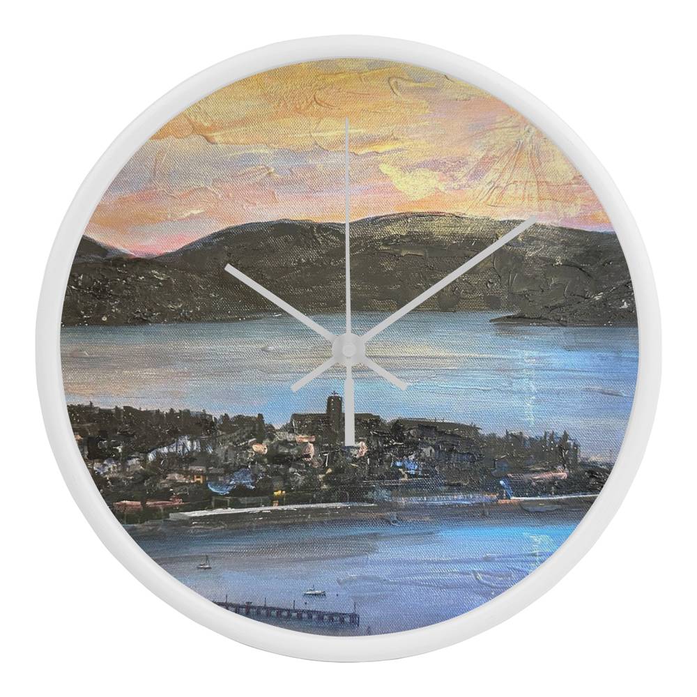 From Lyle Hill | Wall Art Clock | Scotland