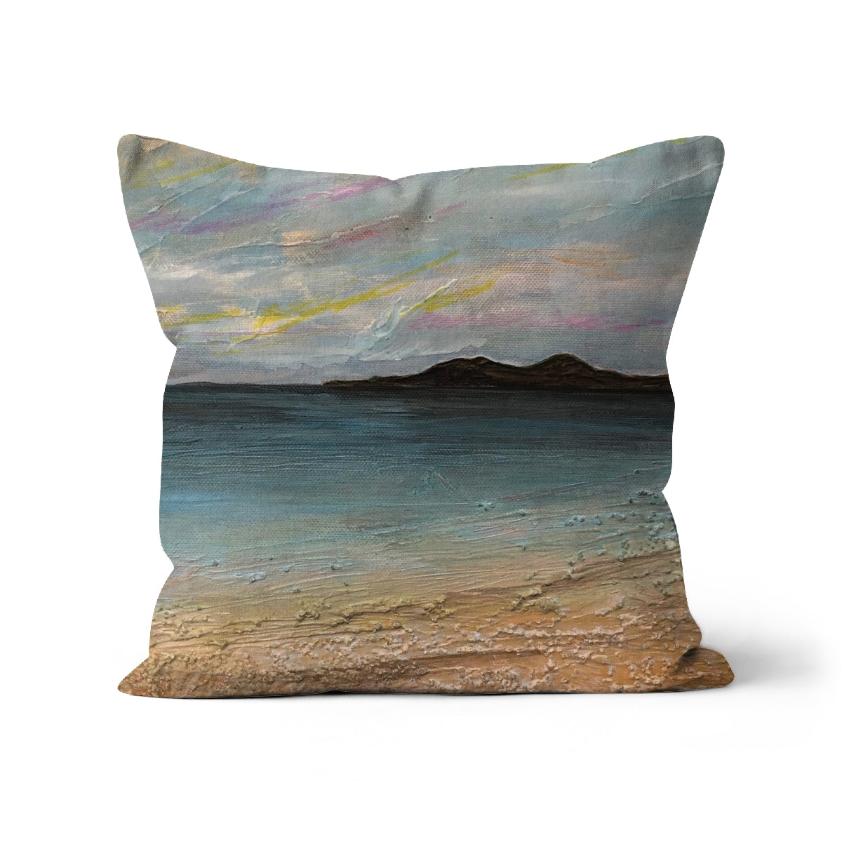 Garrynamonie Beach South Uist Art Gifts Cushion